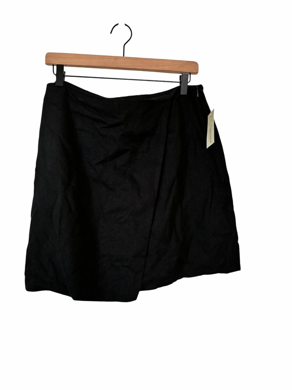 Versona Womens Linen Blend Blank Skort Skirt with Shorts Size 14 NWT Classic